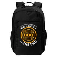 A Pig A Chicken And A Cow Funny BBQ Smoker Barbecue Grill Daily Commute Backpack