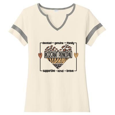 Assistant Principal Appreciation Assistant Principals Cool Gift Ladies Halftime Notch Neck Tee