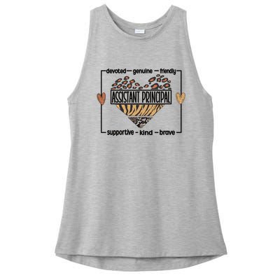 Assistant Principal Appreciation Assistant Principals Cool Gift Ladies PosiCharge Tri-Blend Wicking Tank