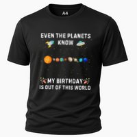 Astrological Planetary Alignment Birthday Funny Gift Cooling Performance Crew T-Shirt