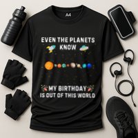 Astrological Planetary Alignment Birthday Funny Gift Cooling Performance Crew T-Shirt