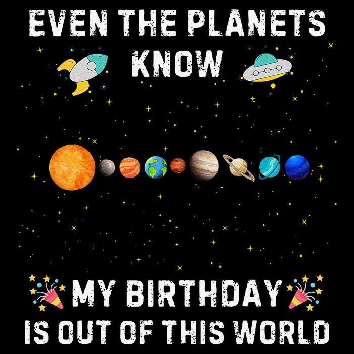Astrological Planetary Alignment Birthday Funny Gift Cooling Performance Crew T-Shirt