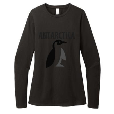 Antarctica Penguins Antarctic Travel Womens CVC Long Sleeve Shirt