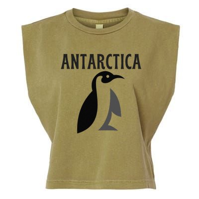 Antarctica Penguins Antarctic Travel Garment-Dyed Women's Muscle Tee