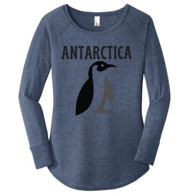 Antarctica Penguins Antarctic Travel Women's Perfect Tri Tunic Long Sleeve Shirt