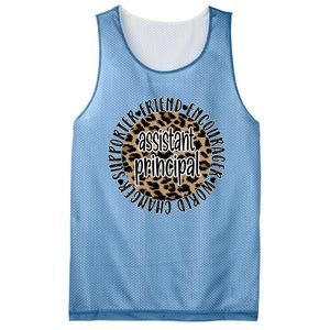 Assistant Principal Appreciation Best Assistant Principal Funny Gift Mesh Reversible Basketball Jersey Tank