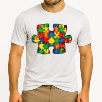 Autism Puzzle Autism Awareness Month Cooling Performance Crew T-Shirt