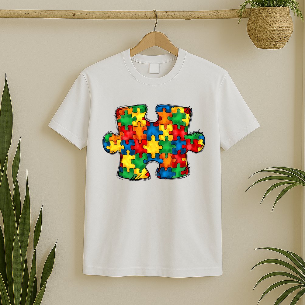 Autism Puzzle Autism Awareness Month T-Shirt