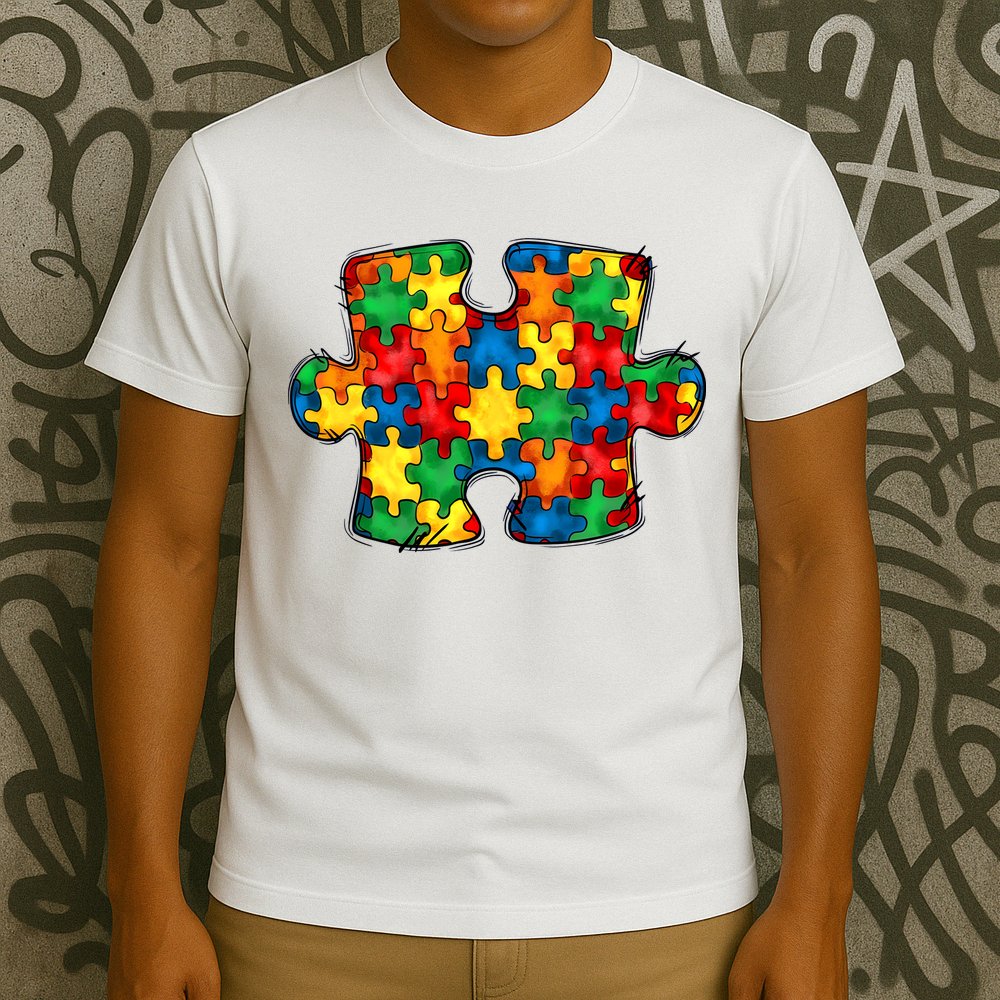Autism Puzzle Autism Awareness Month T-Shirt