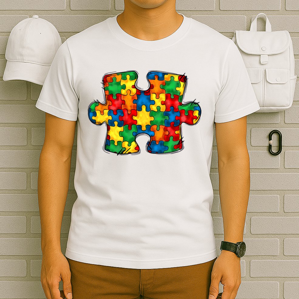 Autism Puzzle Autism Awareness Month T-Shirt