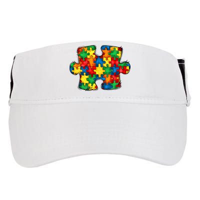Autism Puzzle Autism Awareness Month Adult Drive Performance Visor