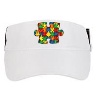 Autism Puzzle Autism Awareness Month Adult Drive Performance Visor
