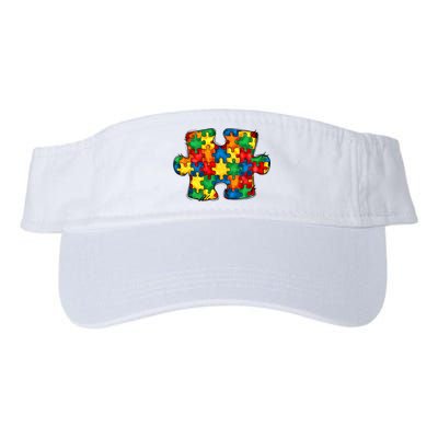 Autism Puzzle Autism Awareness Month Visor