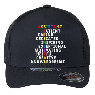 Assistant Principal Appreciation School Assistant Principal Great Gift Flexfit Unipanel Trucker Cap