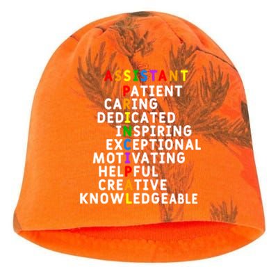 Assistant Principal Appreciation School Assistant Principal Great Gift Kati - Camo Knit Beanie