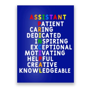 Assistant Principal Appreciation School Assistant Principal Great Gift Poster