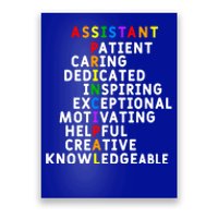 Assistant Principal Appreciation School Assistant Principal Great Gift Poster