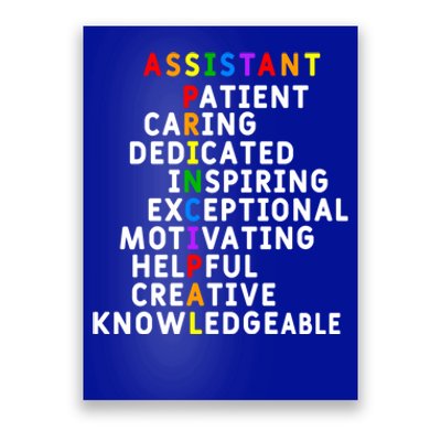 Assistant Principal Appreciation School Assistant Principal Great Gift Poster