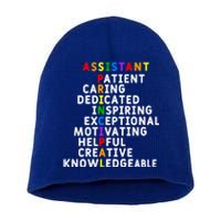 Assistant Principal Appreciation School Assistant Principal Great Gift Short Acrylic Beanie