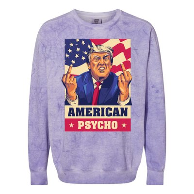 American Psycho Colorblast Crewneck Sweatshirt