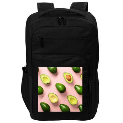 Avocado Pattern Impact Tech Backpack
