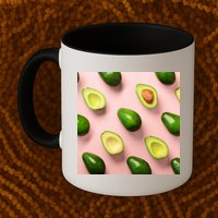 Avocado Pattern Mug