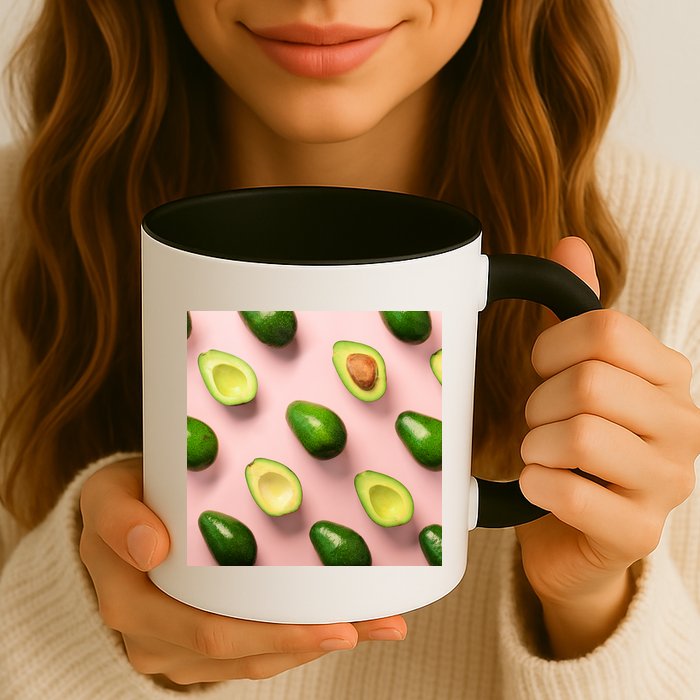 Avocado Pattern Mug
