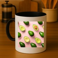 Avocado Pattern Mug