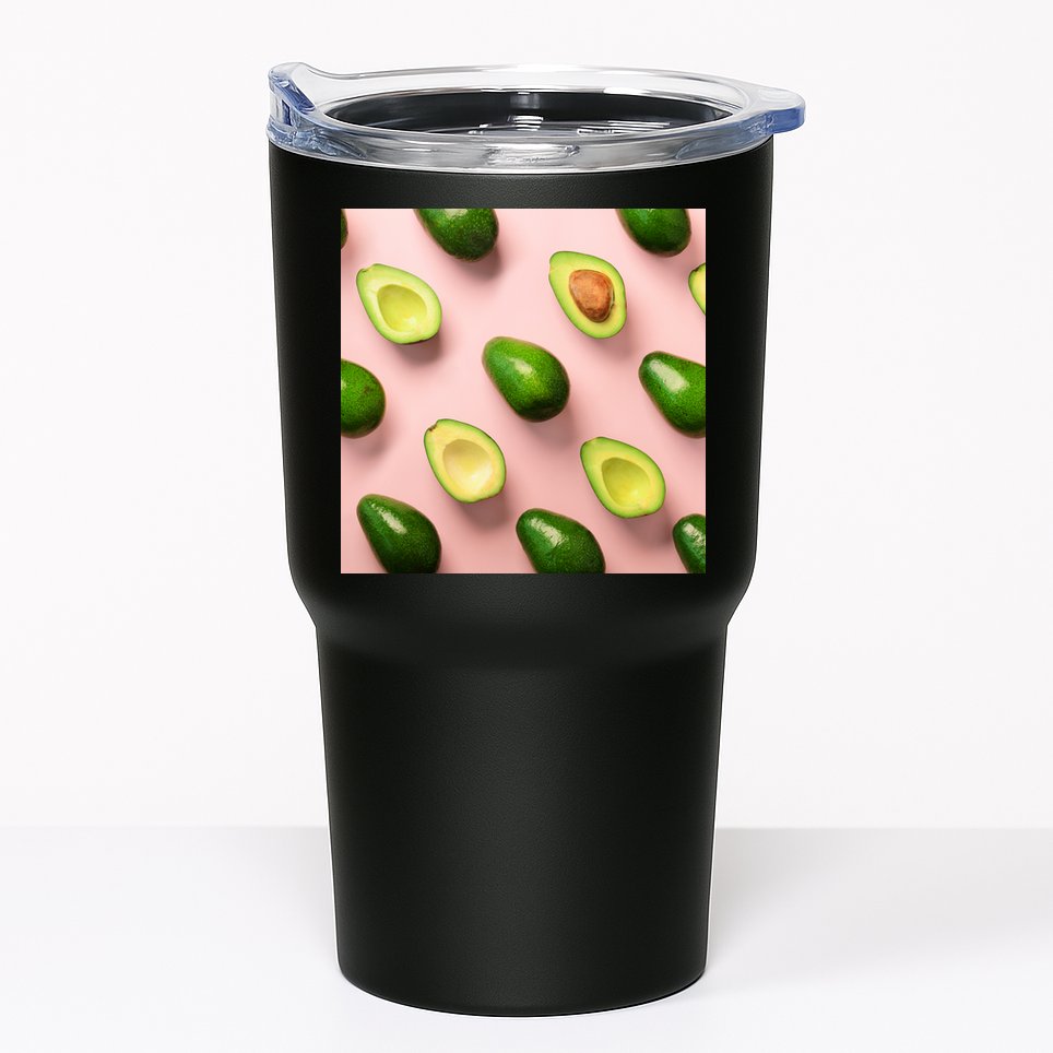Avocado Pattern Tumbler