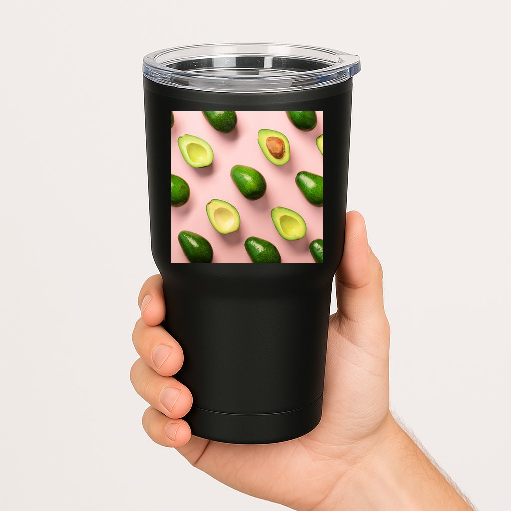 Avocado Pattern Tumbler