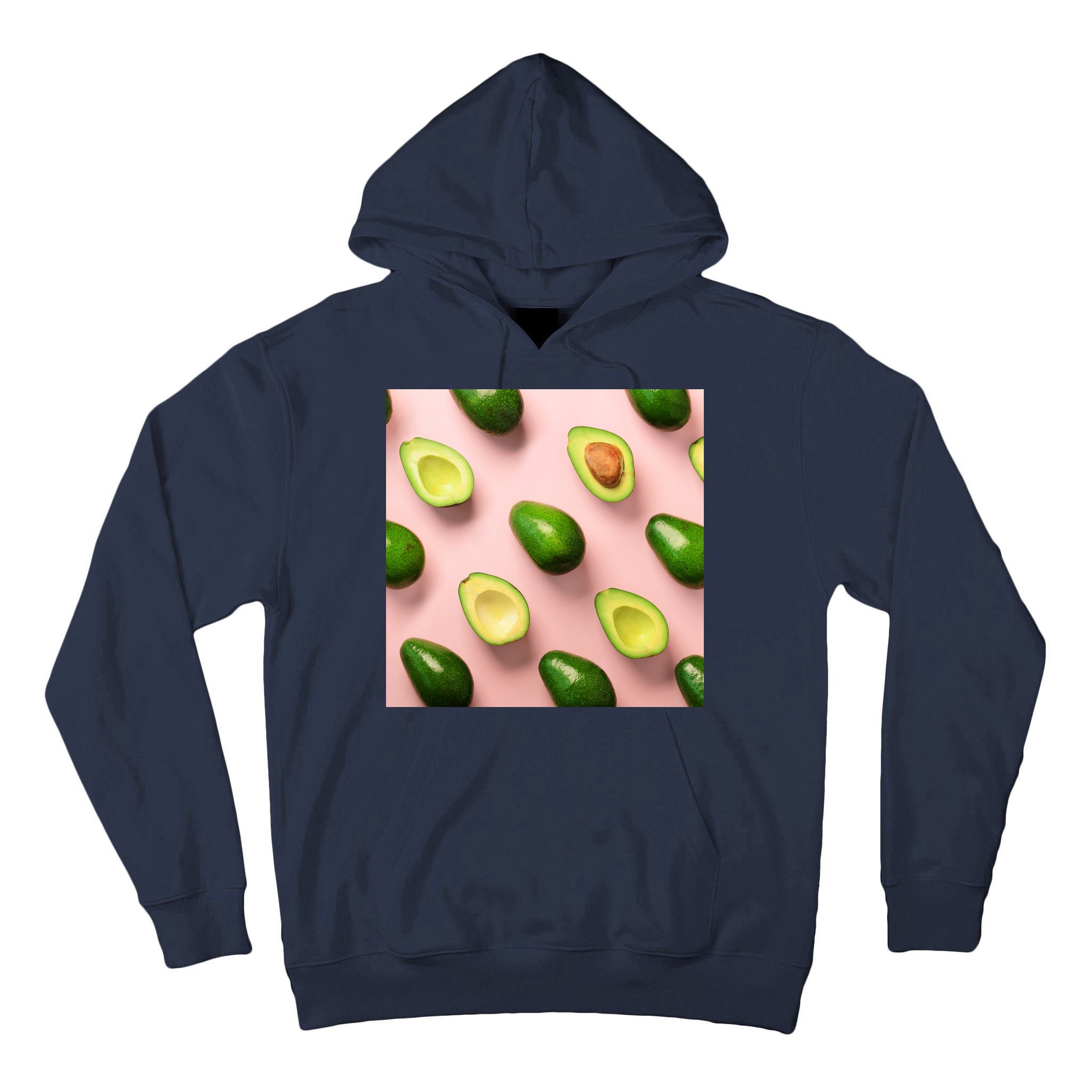 Avocado Pattern Tall Hoodie