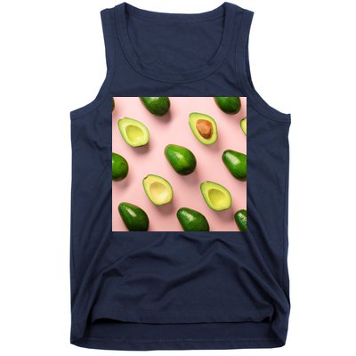 Avocado Pattern Tank Top