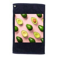 Avocado Pattern Golf Towel