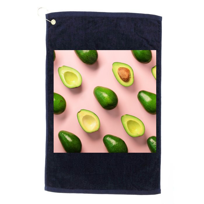 Avocado Pattern Golf Towel