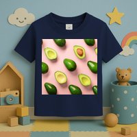 Avocado Pattern Toddler T-Shirt