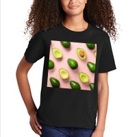 Avocado Pattern Kids T-Shirt
