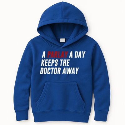 A Parlay A Day Funny Gambling Sports Betting Kids Hoodie