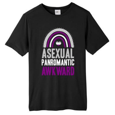 Asexual Panromantic Awkward Asexual Pride Bohemian Rainbow Tall Fusion ChromaSoft Performance T-Shirt