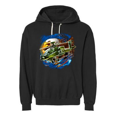 Apache Eagle Garment-Dyed Fleece Hoodie