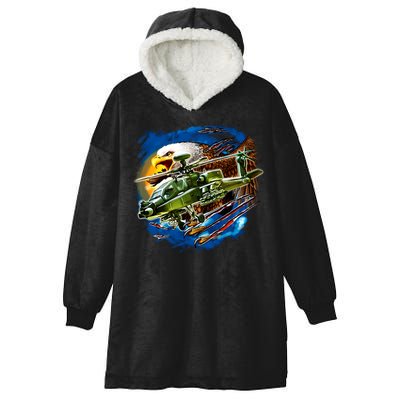 Apache Eagle Hooded Wearable Blanket