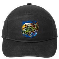 Apache Eagle 7-Panel Snapback Hat