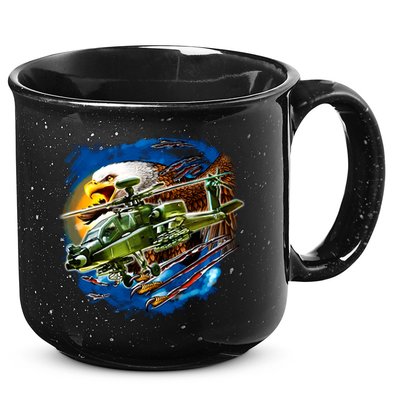 Apache Eagle 15oz Campfire Ceramic Mug