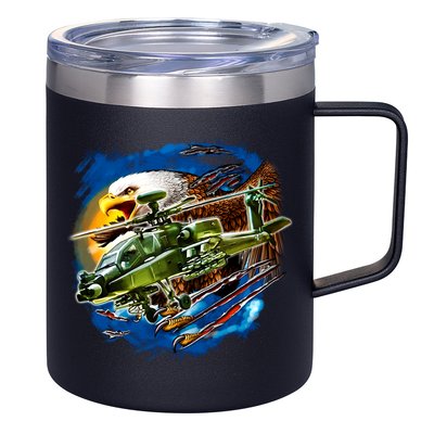 Apache Eagle 12oz Stainless Steel Coffee Mug