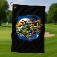 Apache Eagle Golf Towel