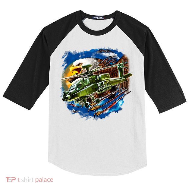 Apache Eagle Kids Colorblock Raglan Jersey
