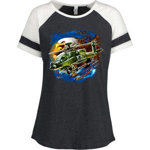 Apache Eagle Enza Ladies Jersey Colorblock Tee