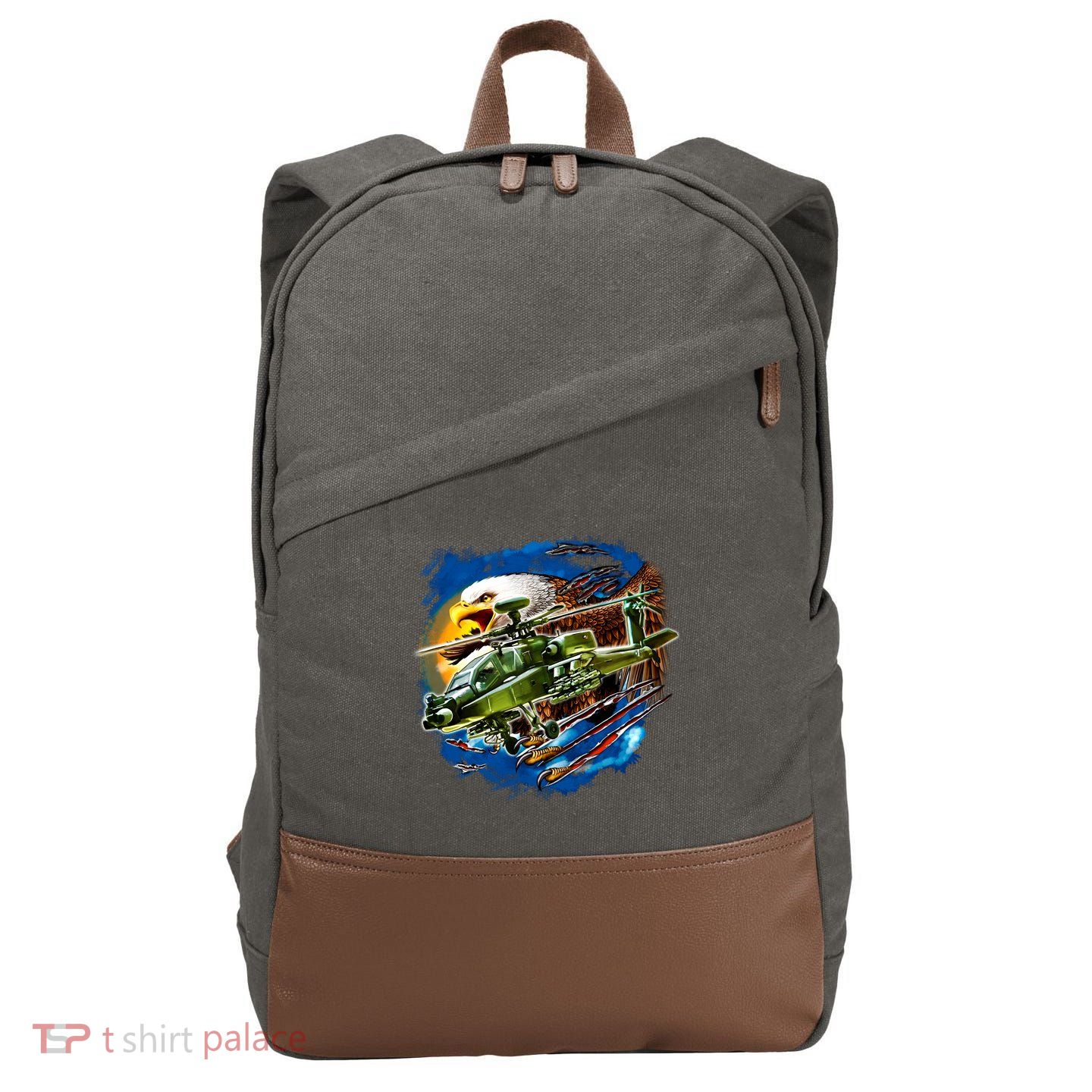 Apache Eagle Cotton Canvas Backpack
