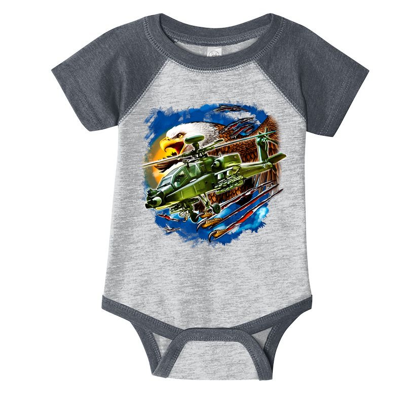 Apache Eagle Infant Baby Jersey Bodysuit
