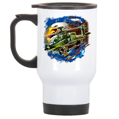 Apache Eagle Stainless Steel Travel Mug