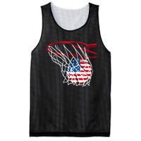 American Patriotic Basketball 4th Of July US Flag Men Mesh Reversible Basketball Jersey Tank